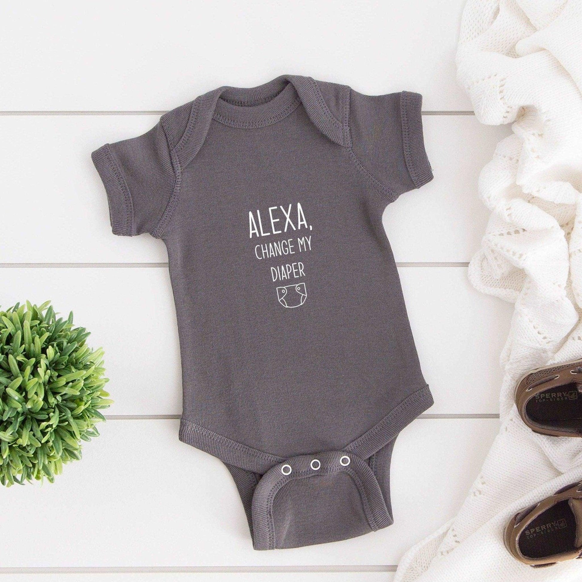 Alexa, Change My Diaper Bodysuit - Sunshine Soul MD