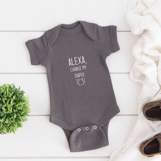 Alexa, Change My Diaper Bodysuit - Sunshine Soul MD