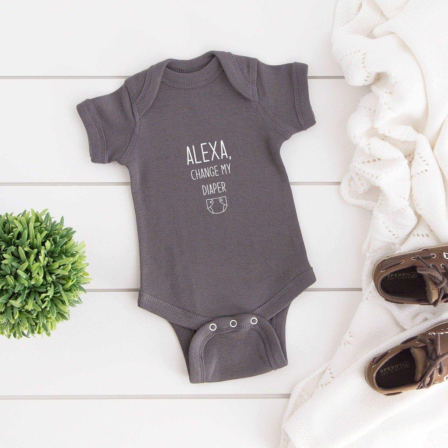 Alexa, Change My Diaper Bodysuit - Sunshine Soul MD