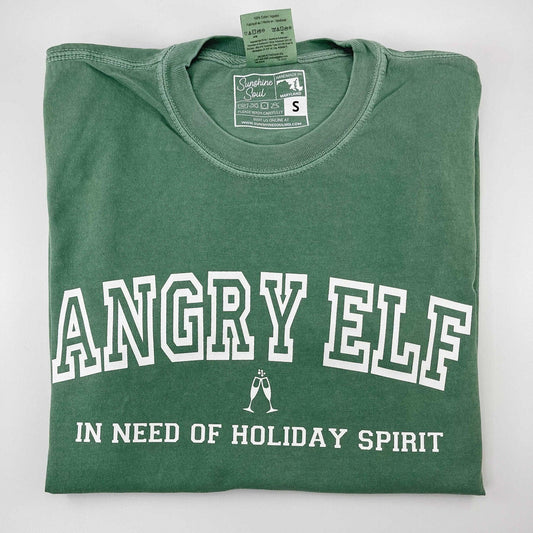 Angry Elf Long Sleeve T-Shirt - Sunshine Soul MD