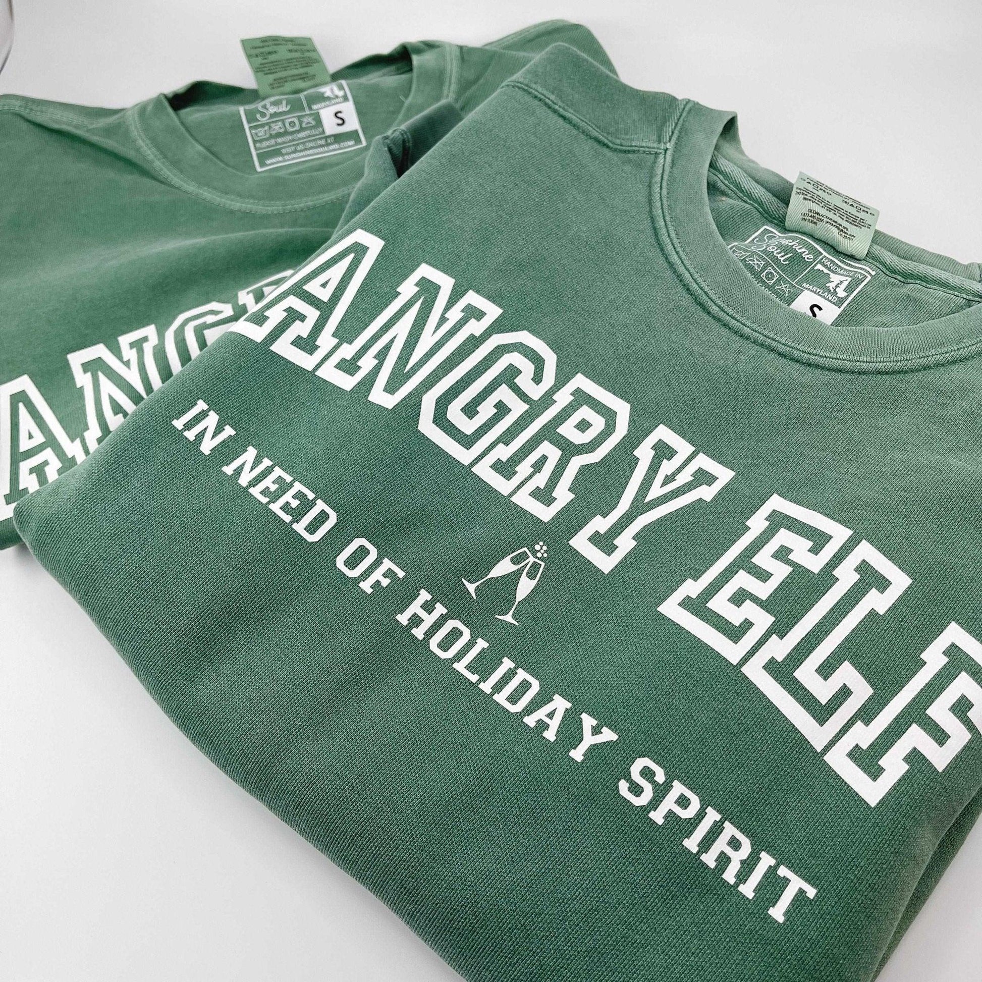 Angry Elf Sweatshirt - Sunshine Soul MD