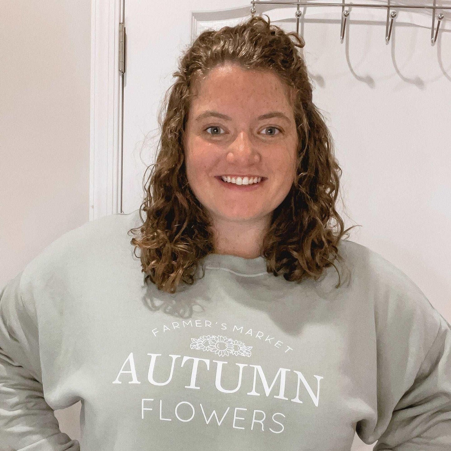 Autumn Flowers Crewneck Sweatshirt - Sunshine Soul MD