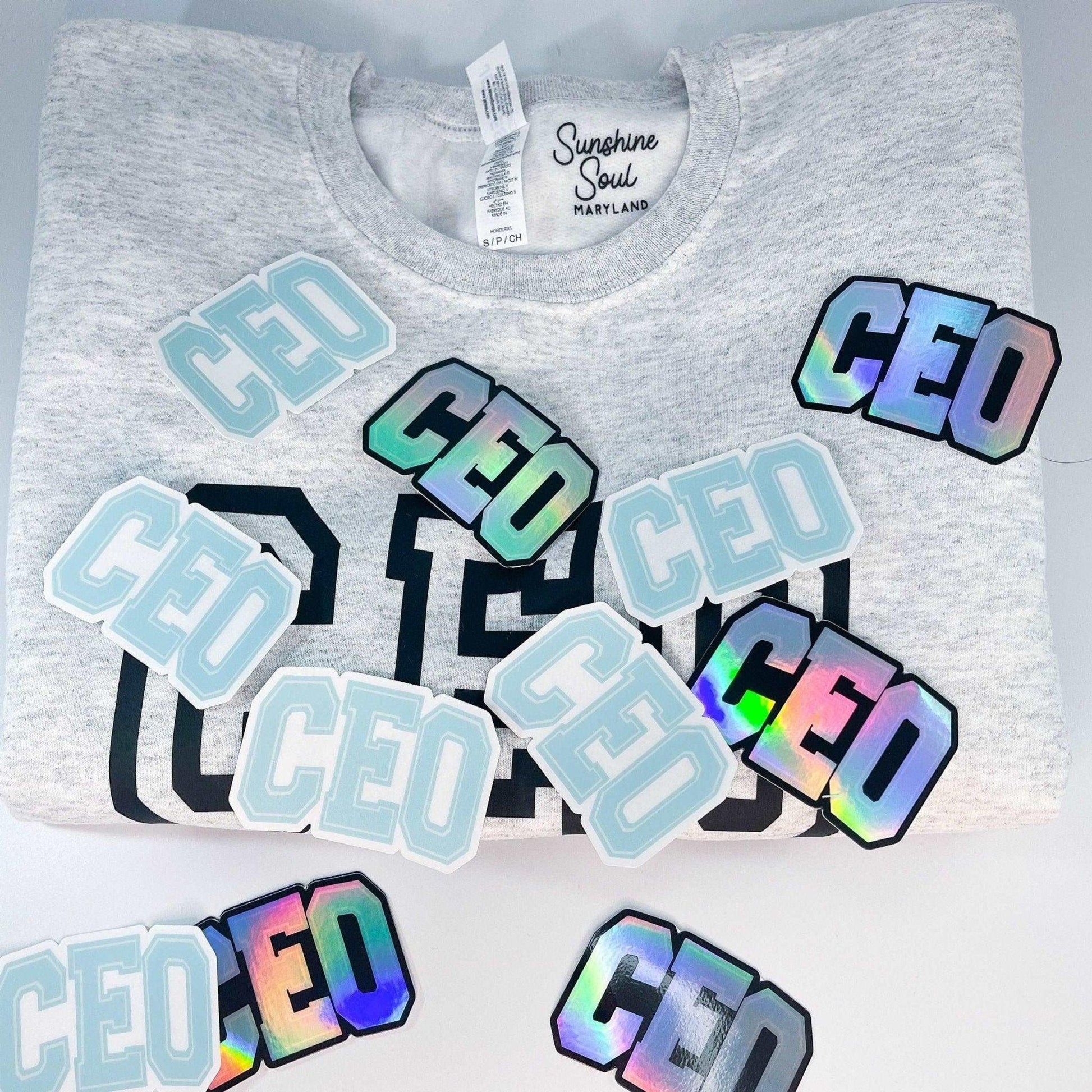 CEO Sticker - Sunshine Soul MD