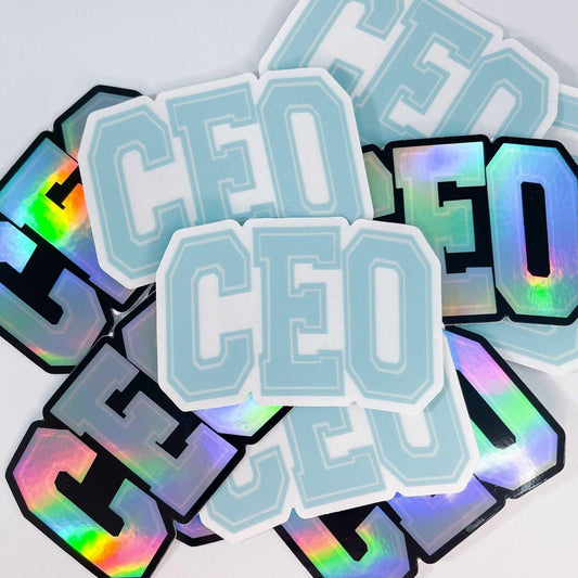 CEO Sticker - Sunshine Soul MD
