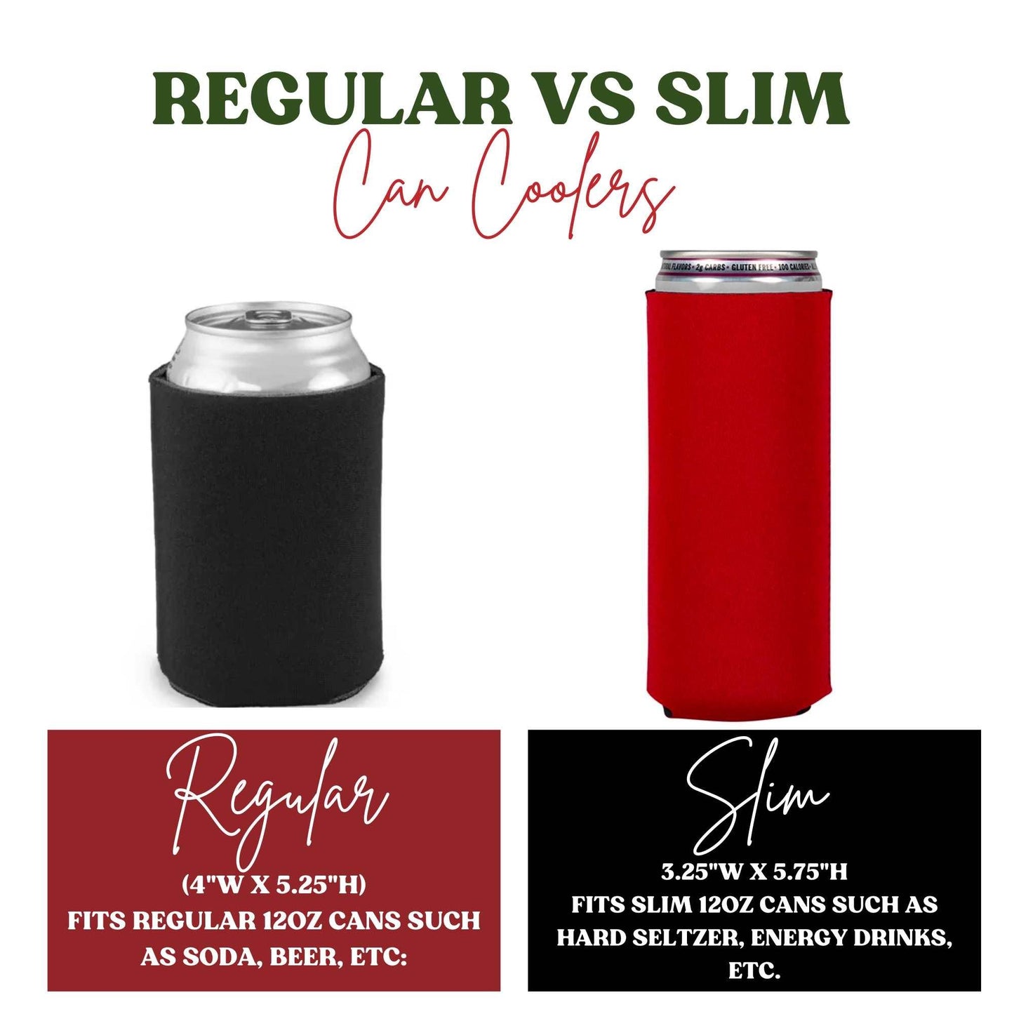 Christmas Can Coolers Multipack - Sunshine Soul MD