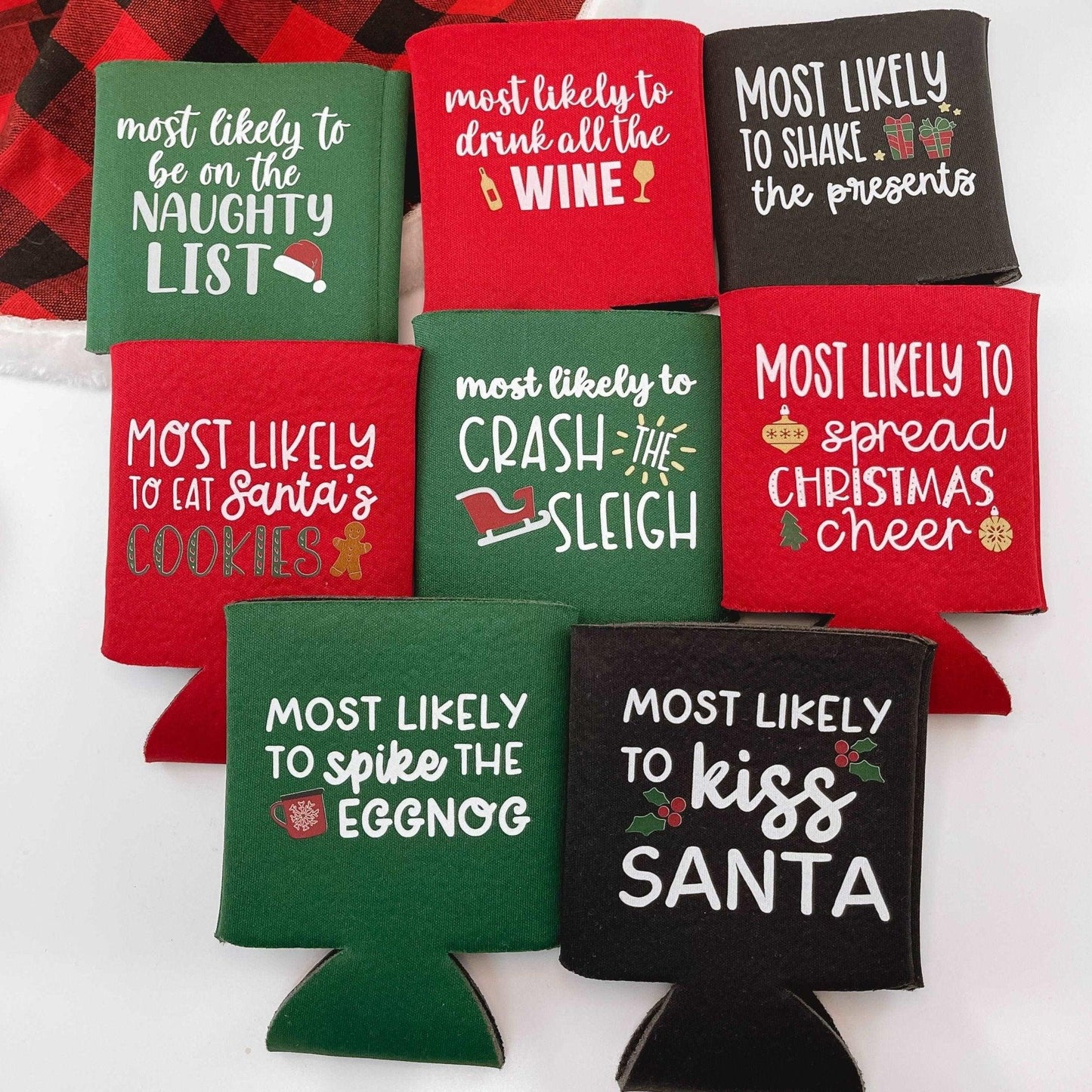 Christmas Can Coolers Multipack - Sunshine Soul MD