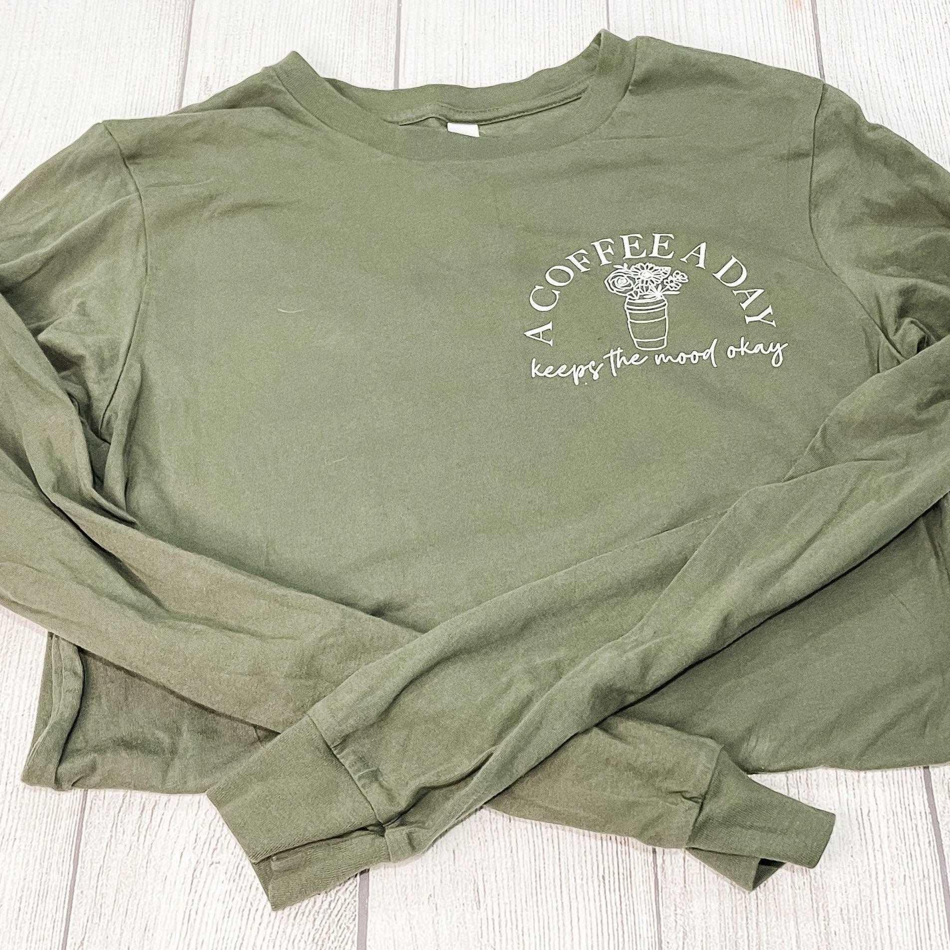 Coffee Lover Long Sleeve T-Shirt - Sunshine Soul MD