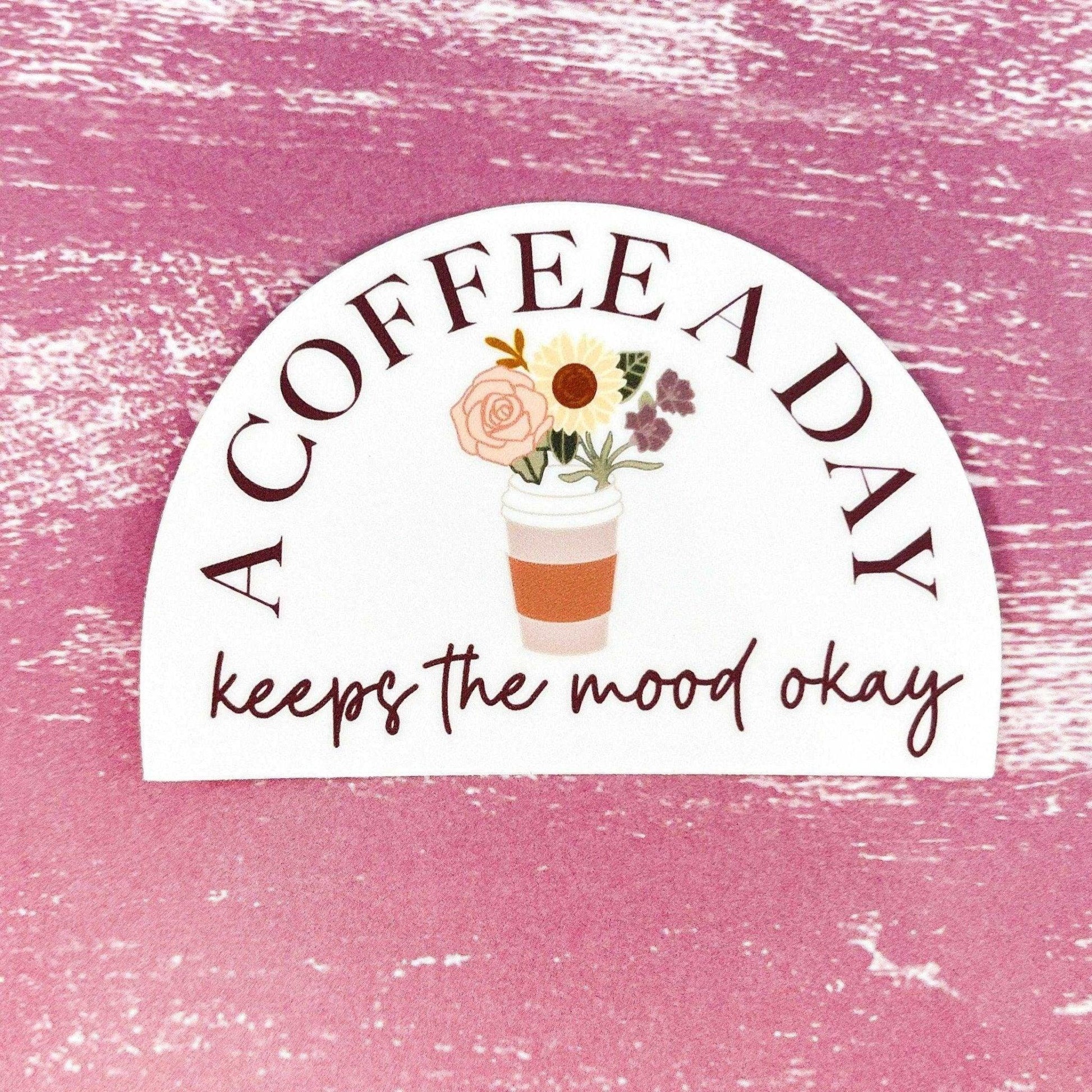 Coffee Lover Sticker - Sunshine Soul MD