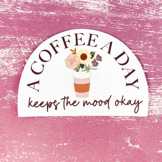 Coffee Lover Sticker - Sunshine Soul MD