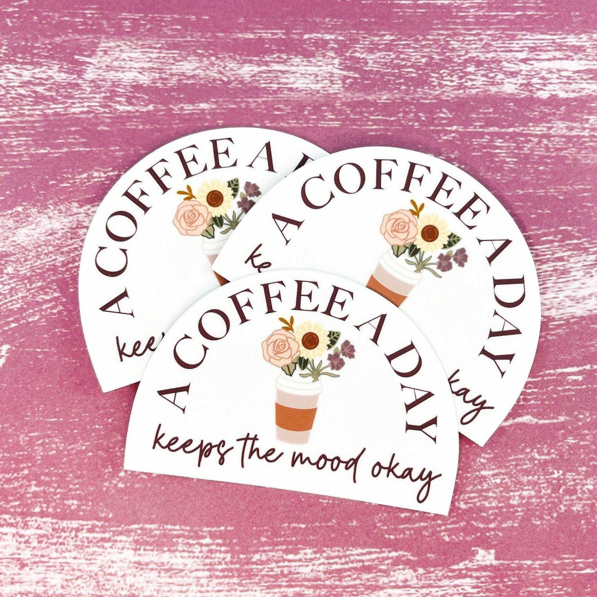 Coffee Lover Sticker - Sunshine Soul MD