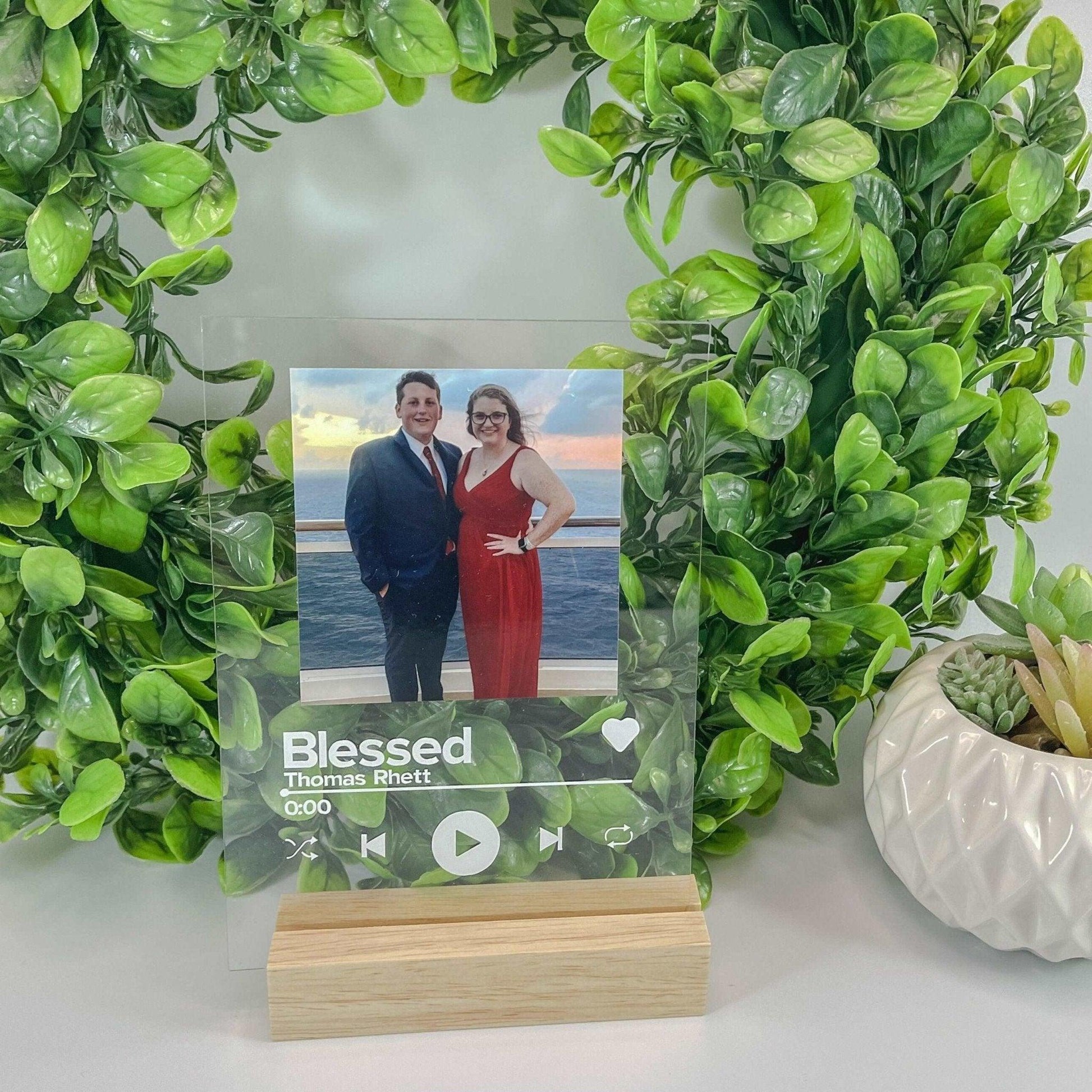 Custom Acrylic Music Plaque - Sunshine Soul MD