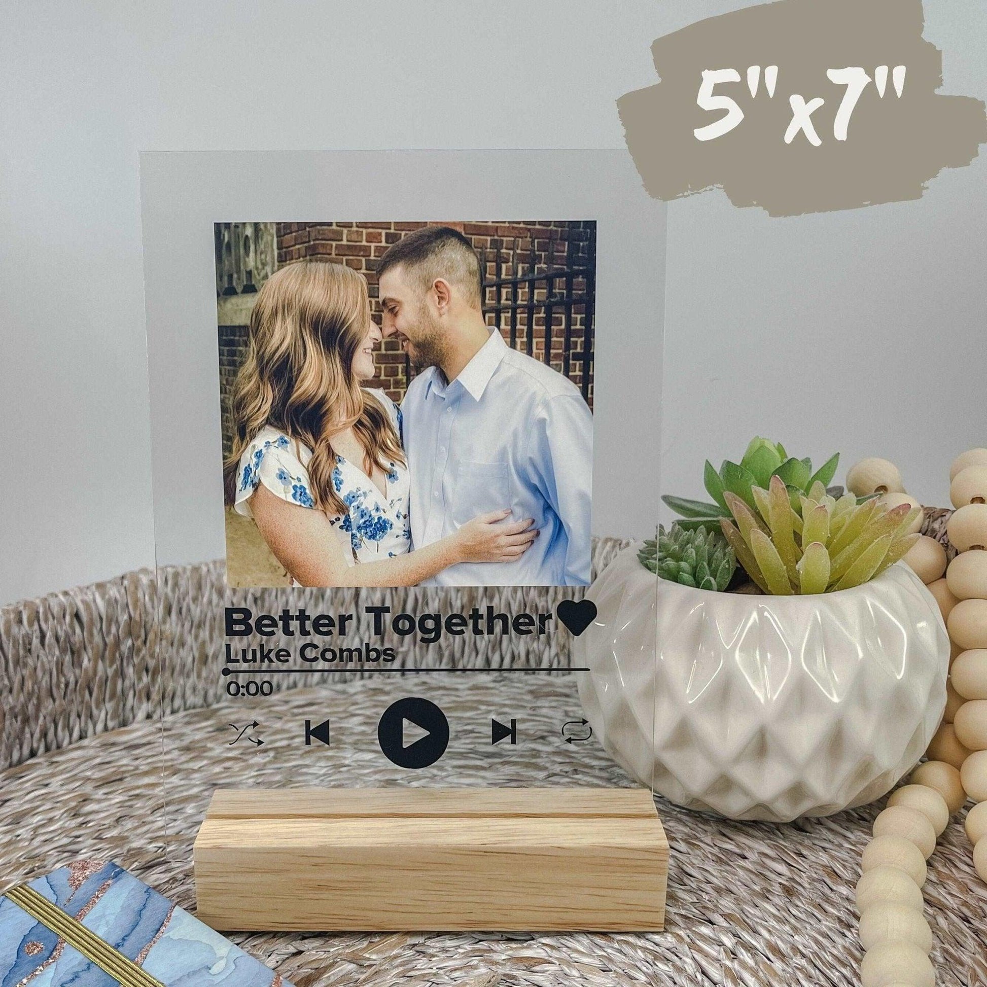 Custom Acrylic Music Plaque - Sunshine Soul MD