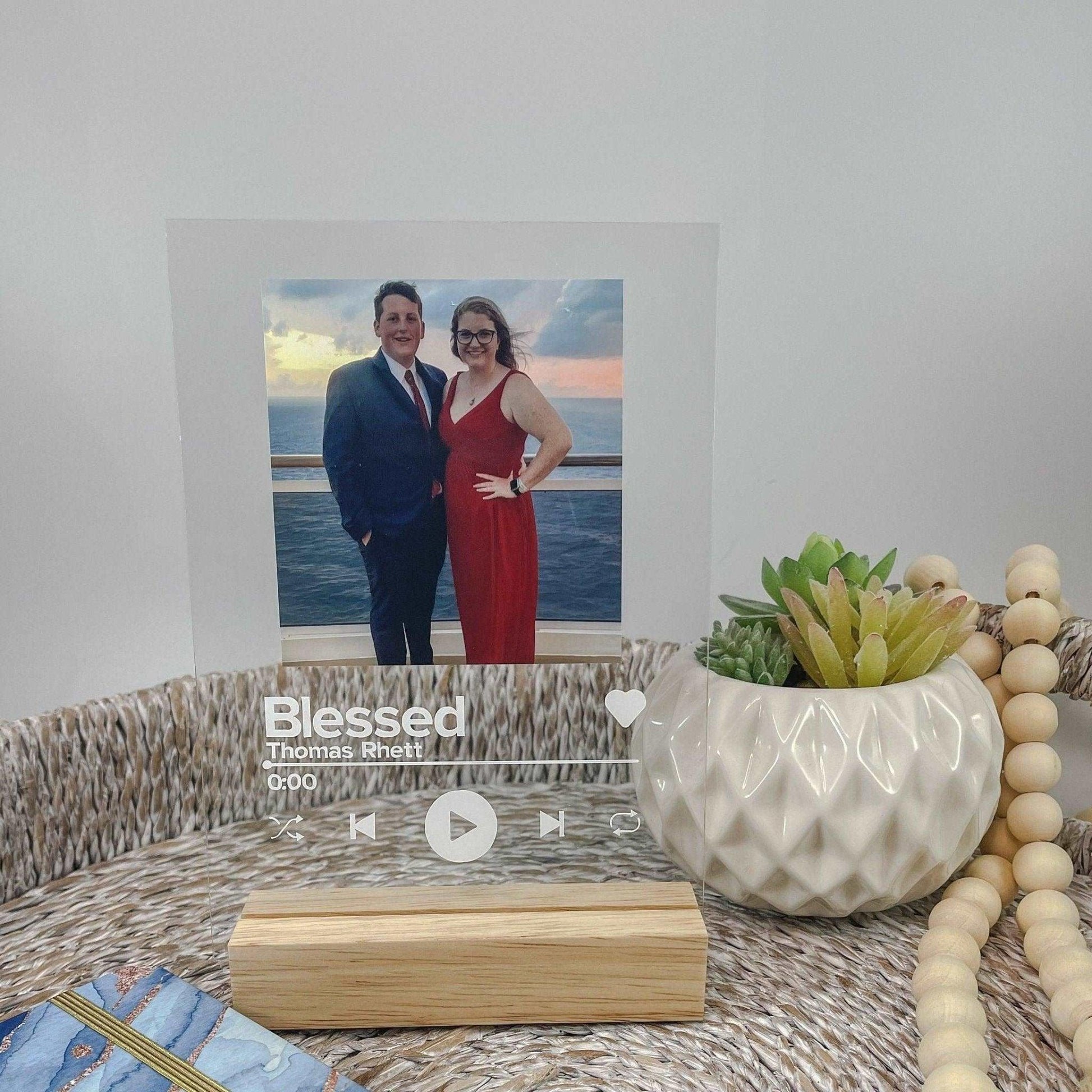 Custom Acrylic Music Plaque - Sunshine Soul MD