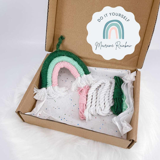 DIY Mini Macrame Rainbow Kit - Sunshine Soul MD