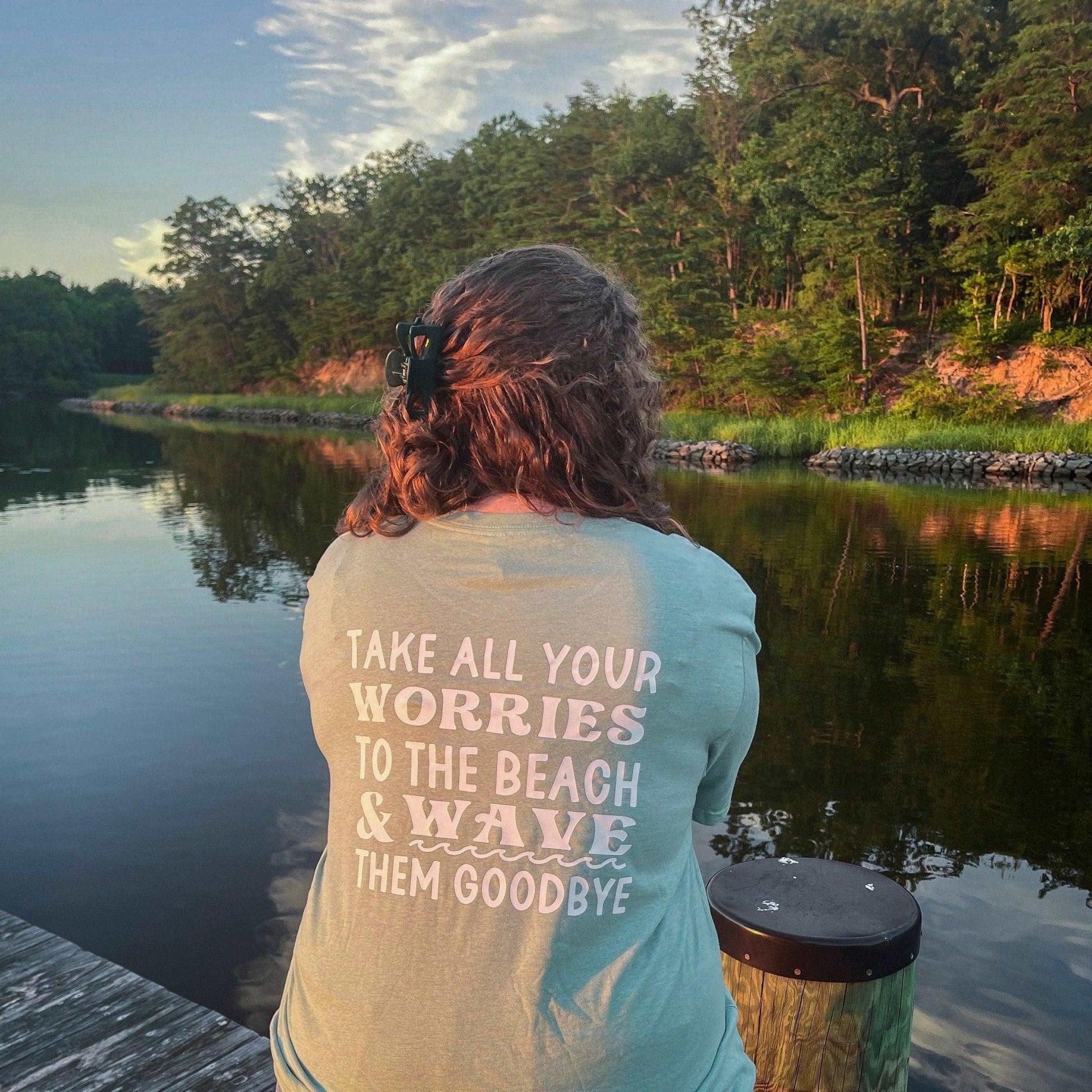 Don't Worry Beach Happy T-Shirt - Sunshine Soul MD