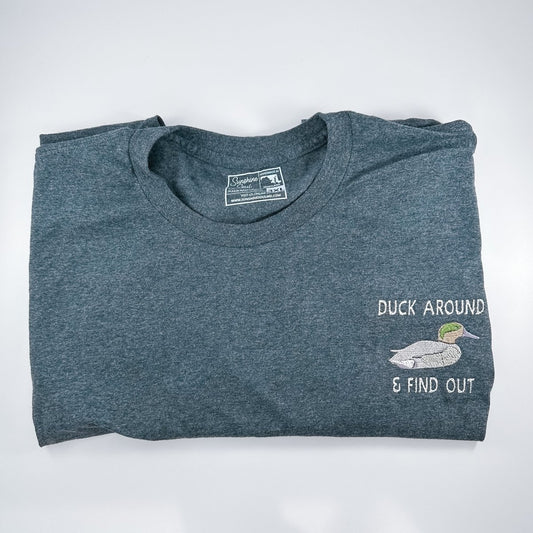 Duck Around & Find Out Embroidered Shirt - Sunshine Soul MD