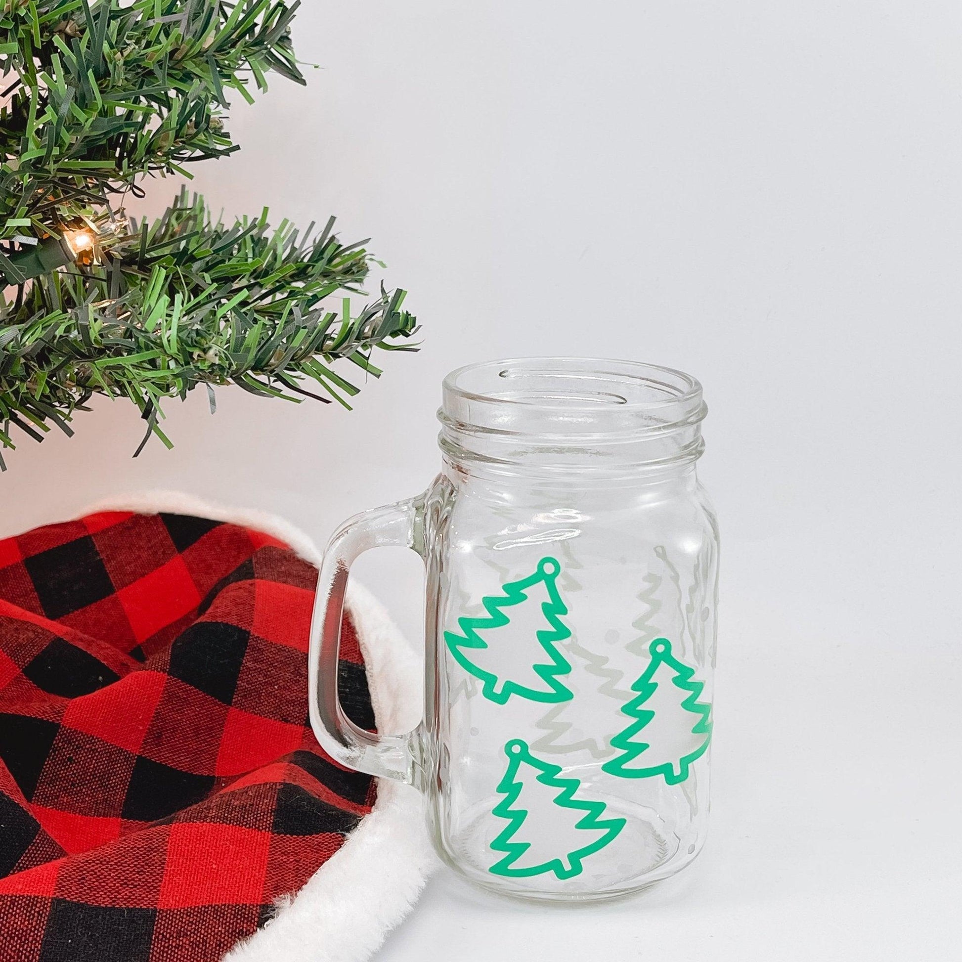 Etched + Color Changing Tree Glass Mug - Sunshine Soul MD
