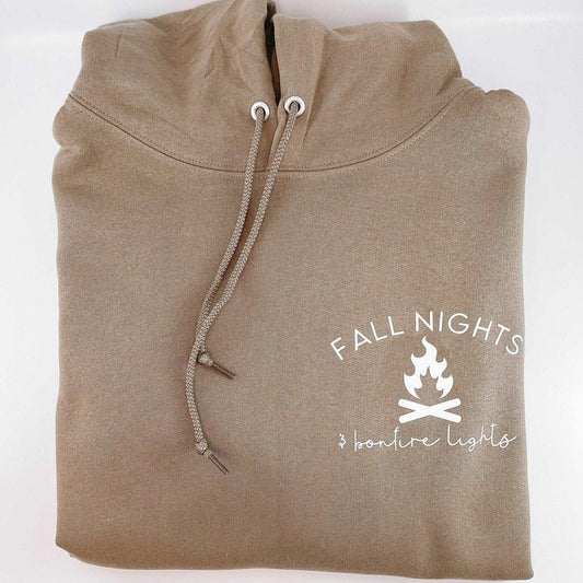 Fall Nights, Bonfire Lights Hooded Sweatshirt - Sunshine Soul MD