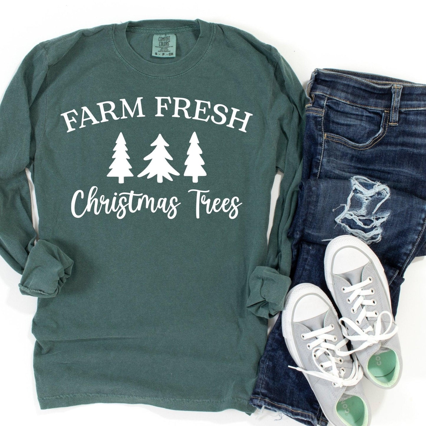 Farm Fresh Long Sleeve T-Shirt - Sunshine Soul MD