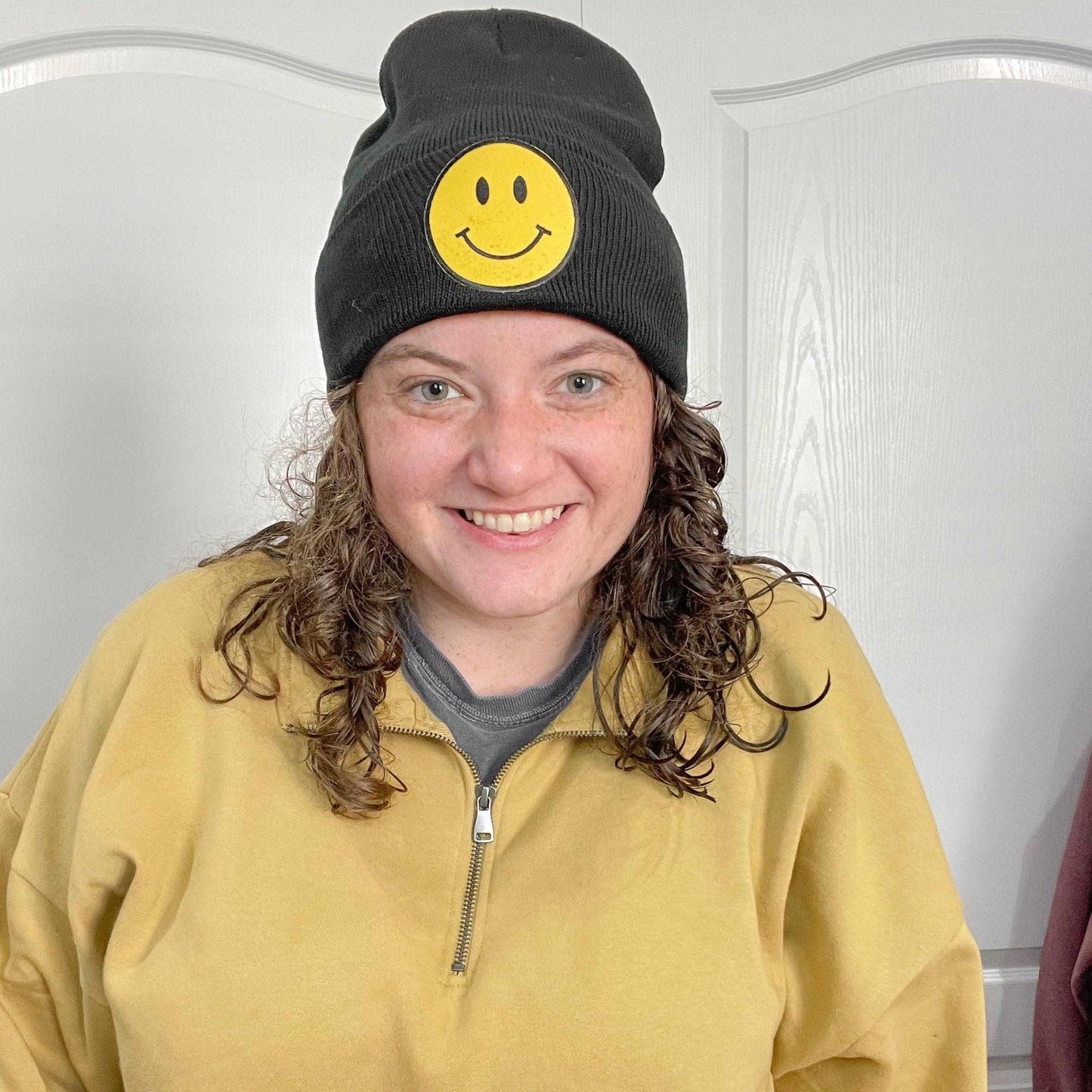 Happy Face Beanie - Sunshine Soul MD