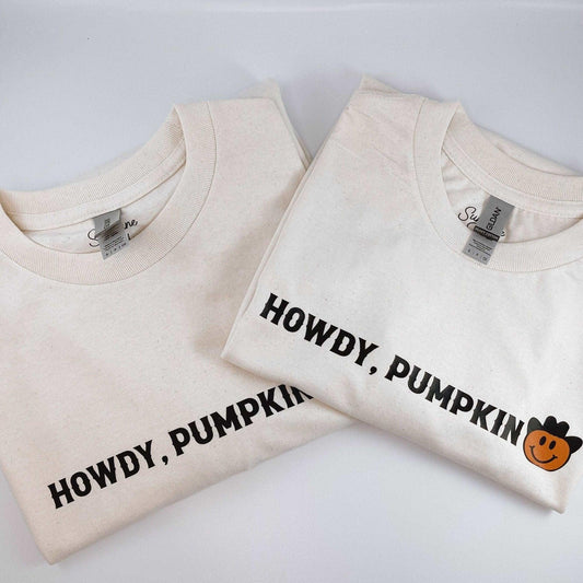 Howdy Pumpkin Long Sleeve T-Shirt - Sunshine Soul MD
