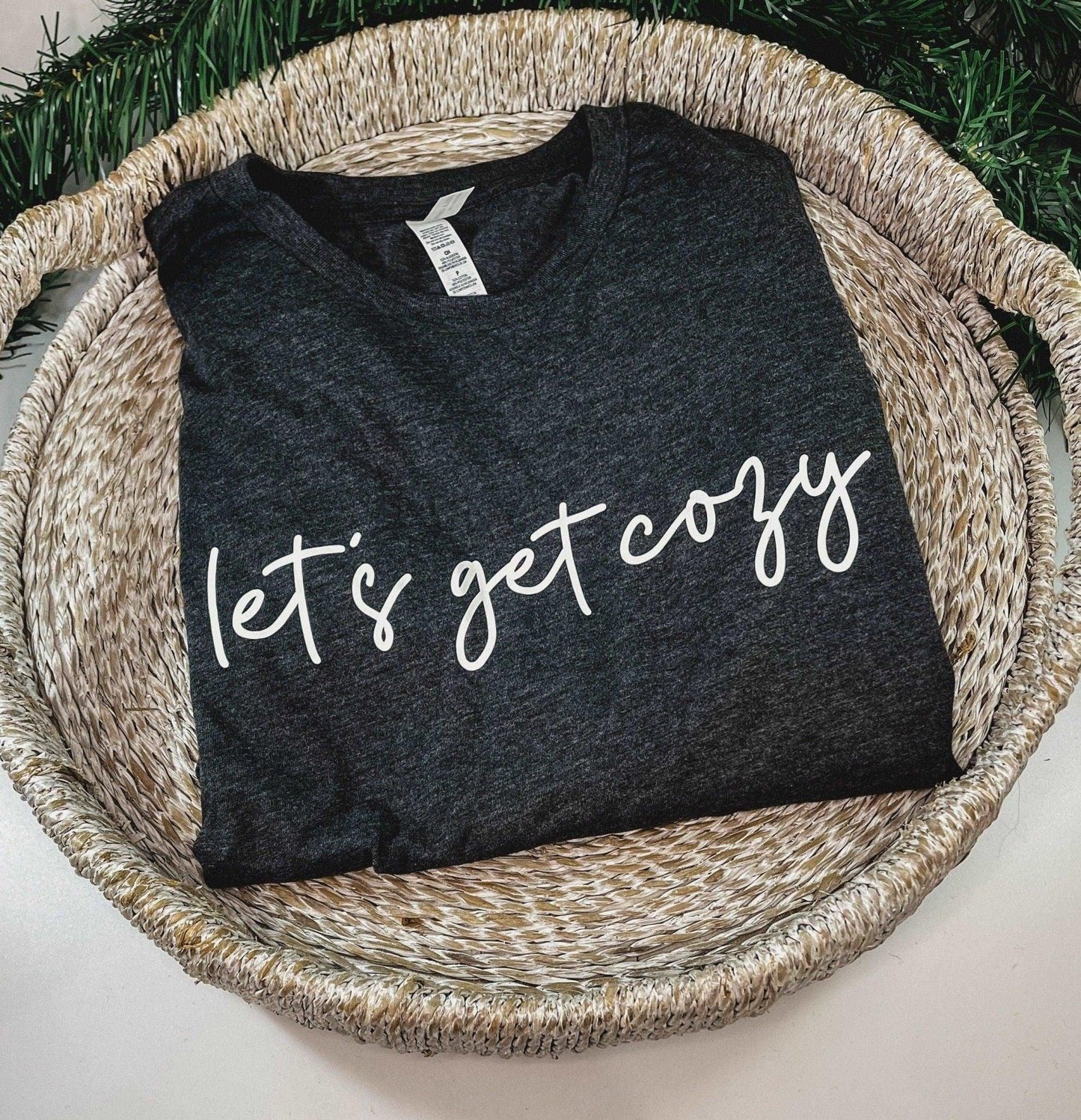 Let's Get Cozy Long Sleeve Tee - Sunshine Soul MD