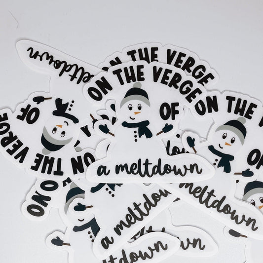 Meltdown Sticker - Sunshine Soul MD