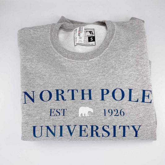 North Pole University Sweatshirt - Sunshine Soul MD