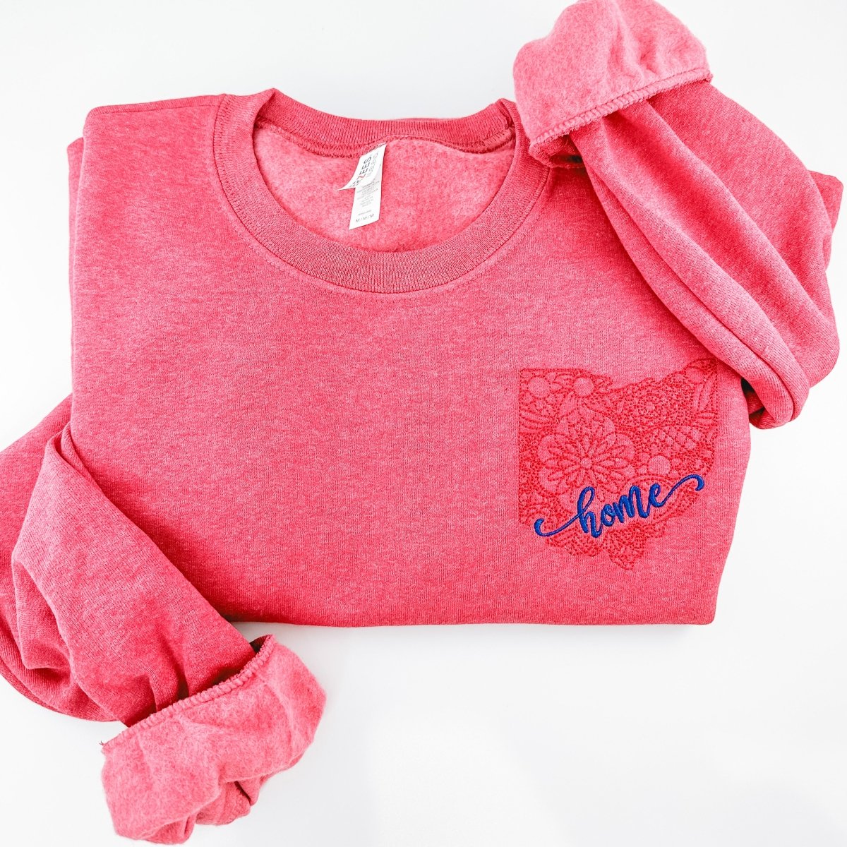 Ohio Embroidered Sweatshirt - Sunshine Soul MD