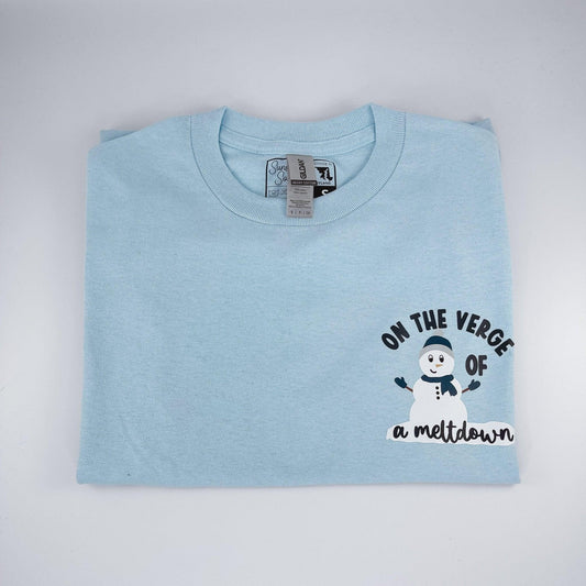 On the Verge of a Meltdown Long Sleeve T-Shirt - Sunshine Soul MD