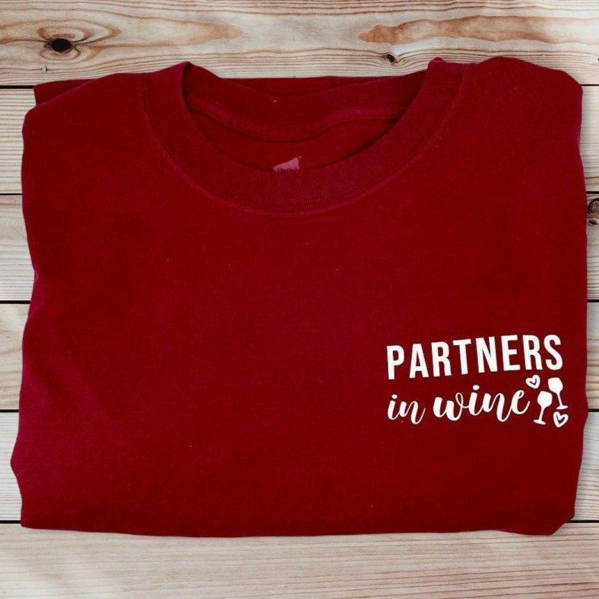 Partners In Wine Long Sleeve Tee - Sunshine Soul MD