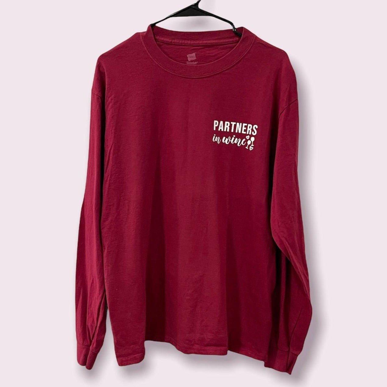 Partners In Wine Long Sleeve Tee - Sunshine Soul MD