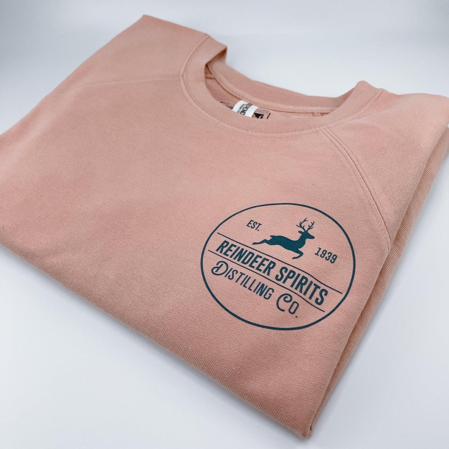 Reindeer Spirits Distilling Co Lightweight Sweatshirt - Sunshine Soul MD