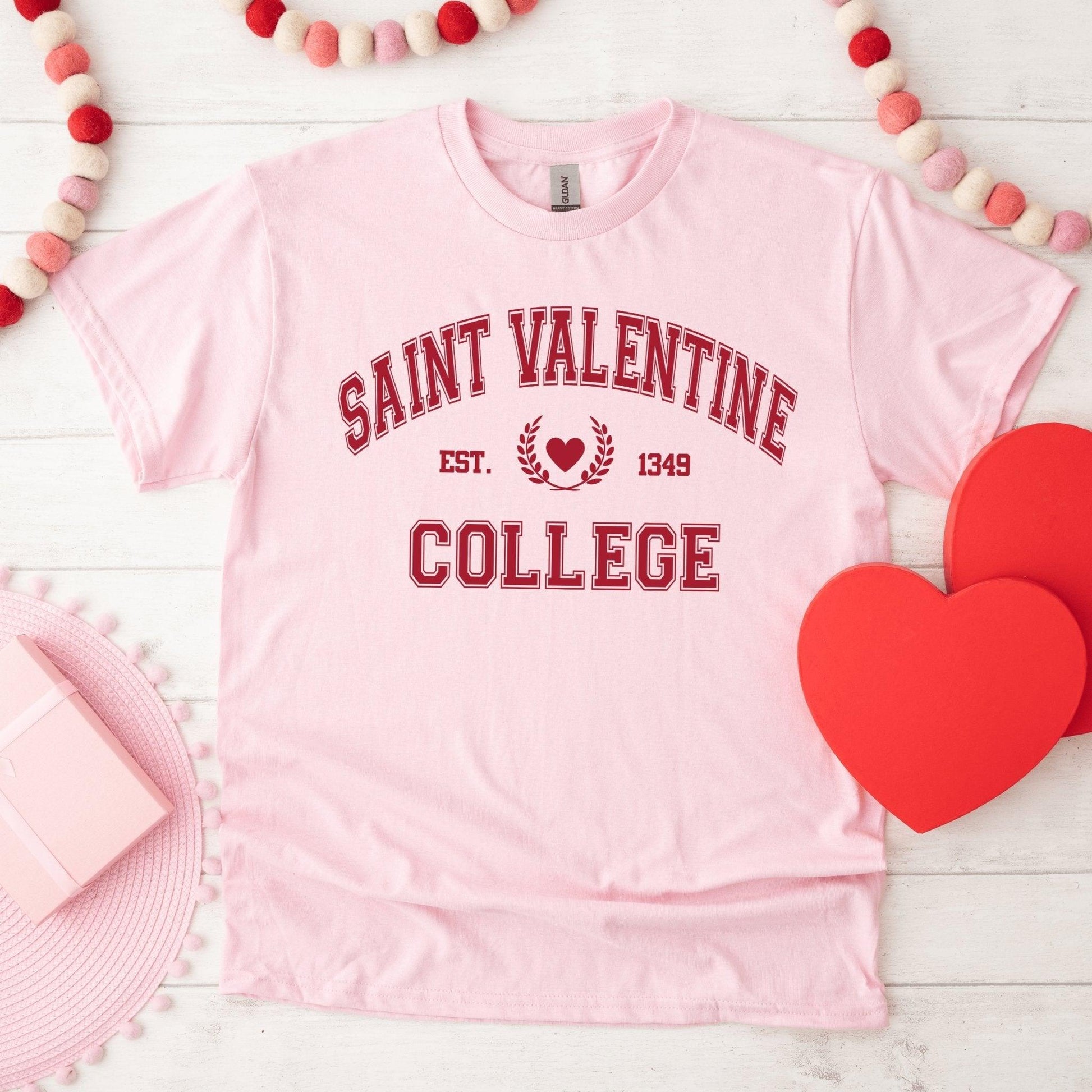 Saint Valentine College T-Shirt - Sunshine Soul MD