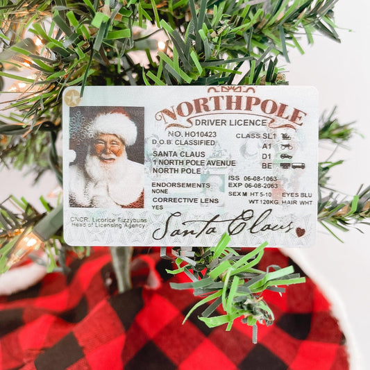 Santa's License - Sunshine Soul MD
