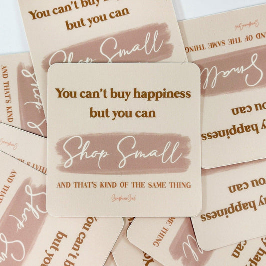 Shop Small Sticker - Sunshine Soul MD