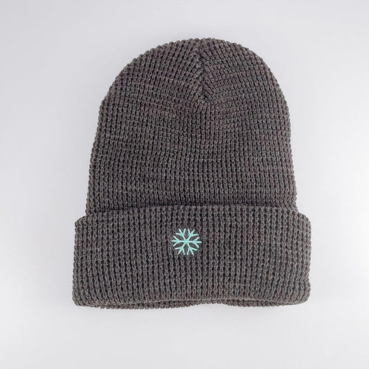 Snowflake Embroidered Waffle Beanie - Sunshine Soul MD