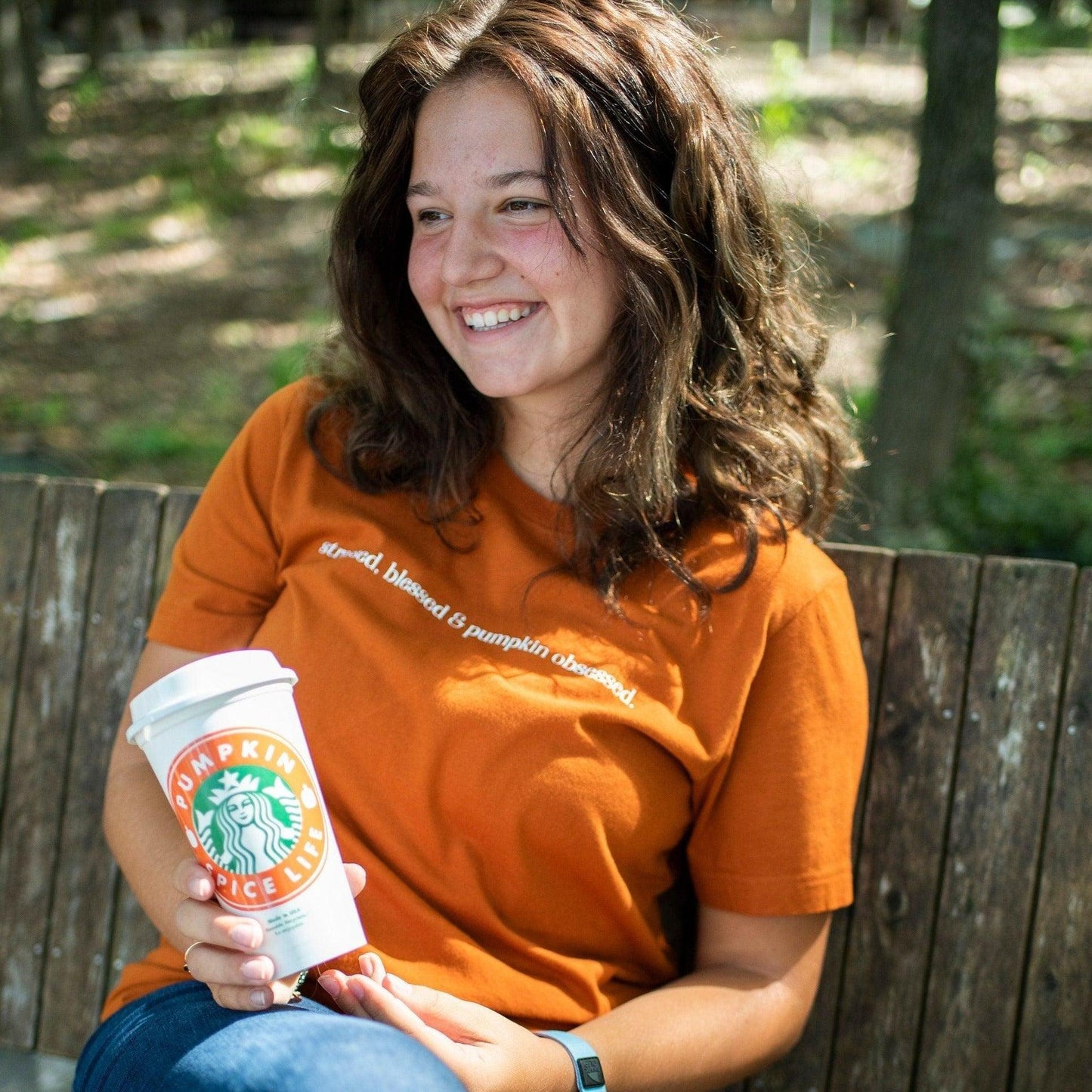 Stressed, Blessed & Pumpkin Obsessed T-Shirt - Sunshine Soul MD