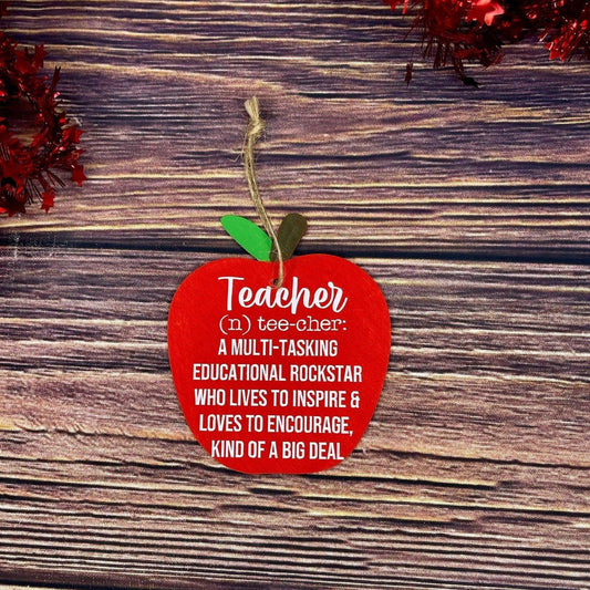 Teacher Ornament - Sunshine Soul MD