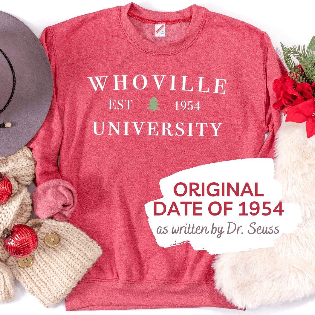 Whoville University Sweatshirt - Sunshine Soul MD