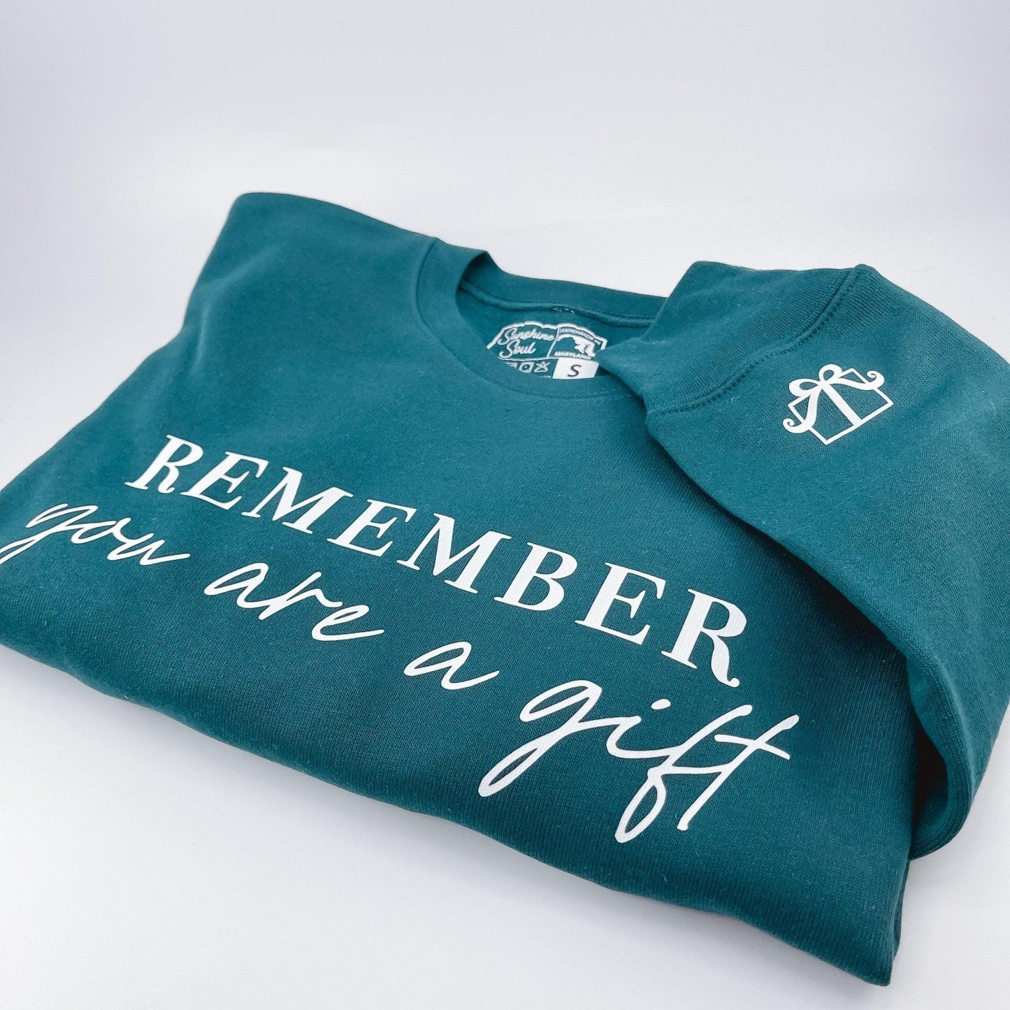 You Are A Gift Crewneck - Sunshine Soul MD