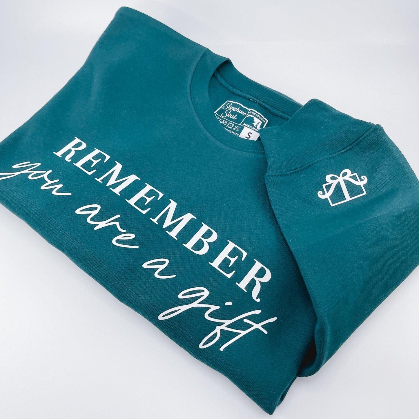 You Are A Gift Crewneck - Sunshine Soul MD