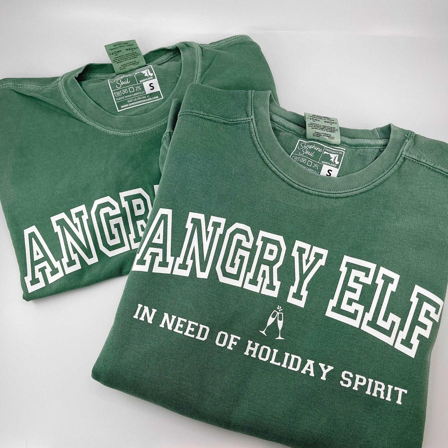 Angry Elf Long Sleeve T-Shirt - Sunshine Soul MD