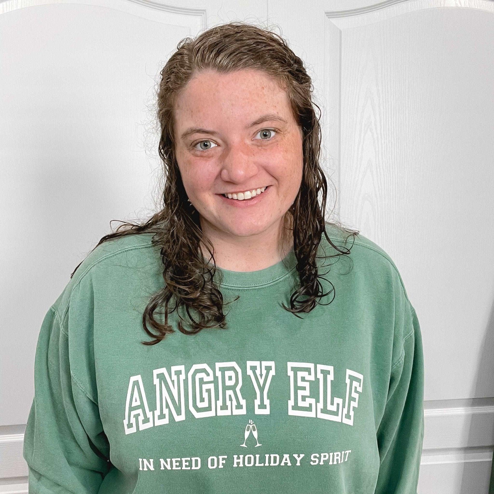 Angry Elf Sweatshirt Sunshine Soul MD