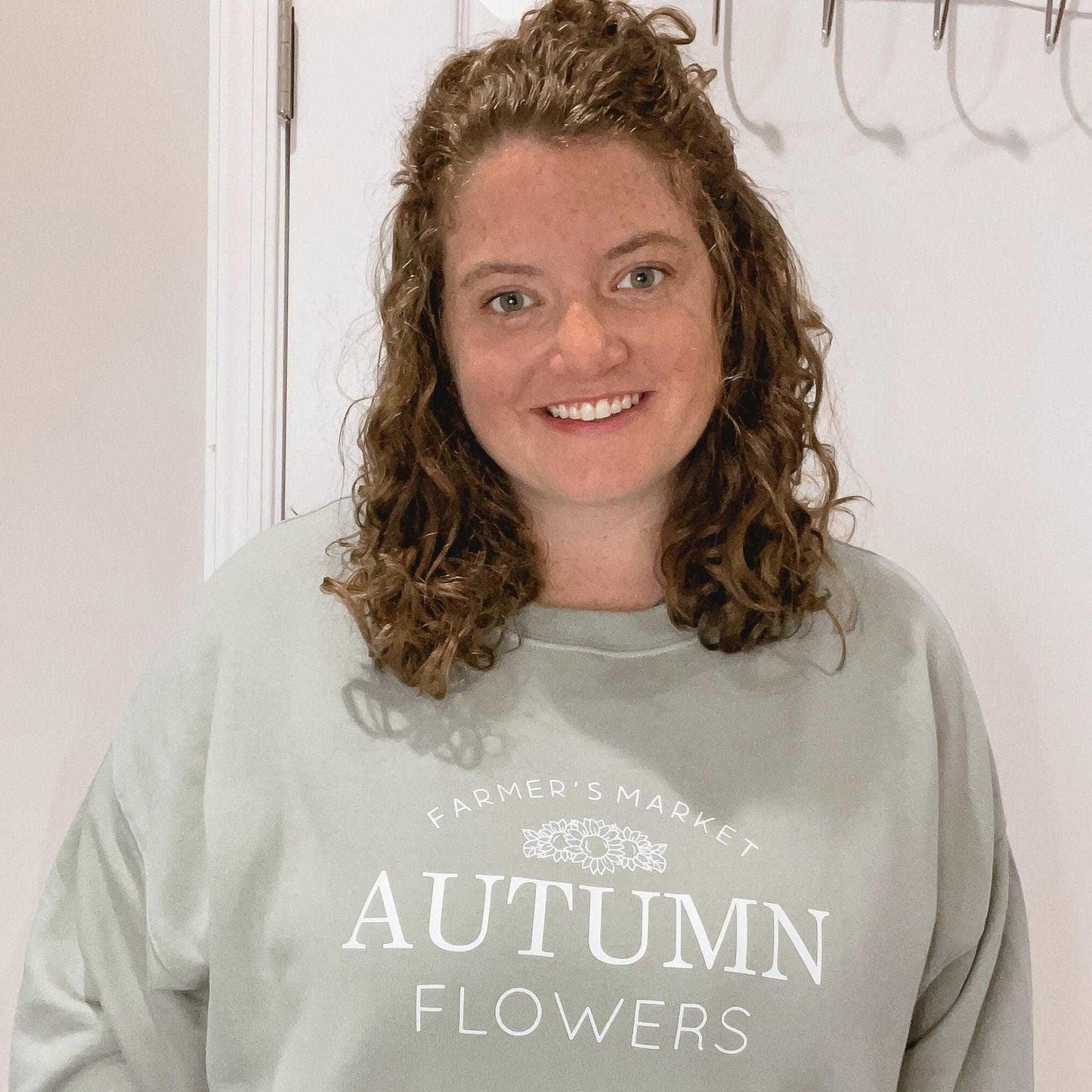 Autumn Flowers Crewneck Sweatshirt - Sunshine Soul MD