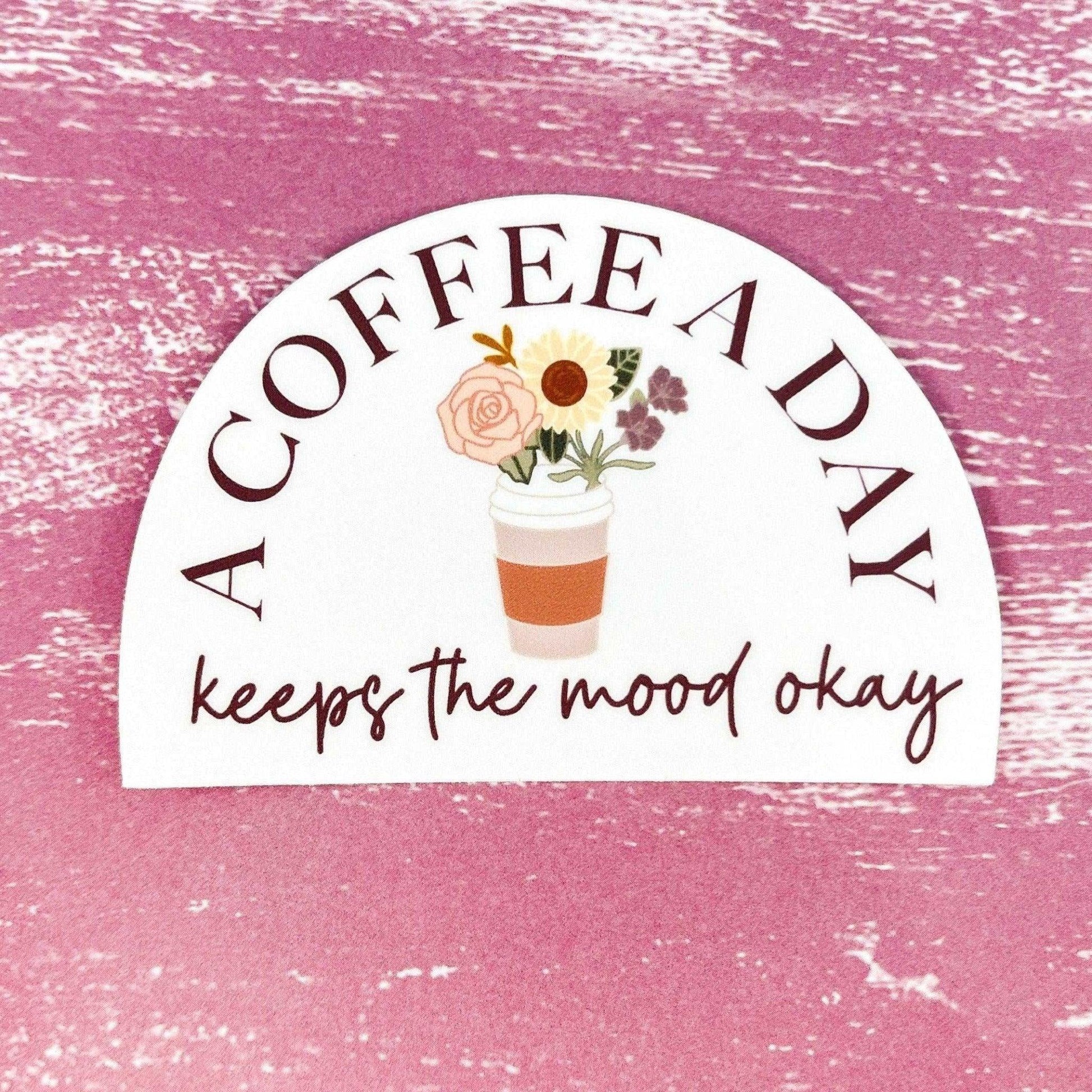 Coffee Lover Sticker - Sunshine Soul MD