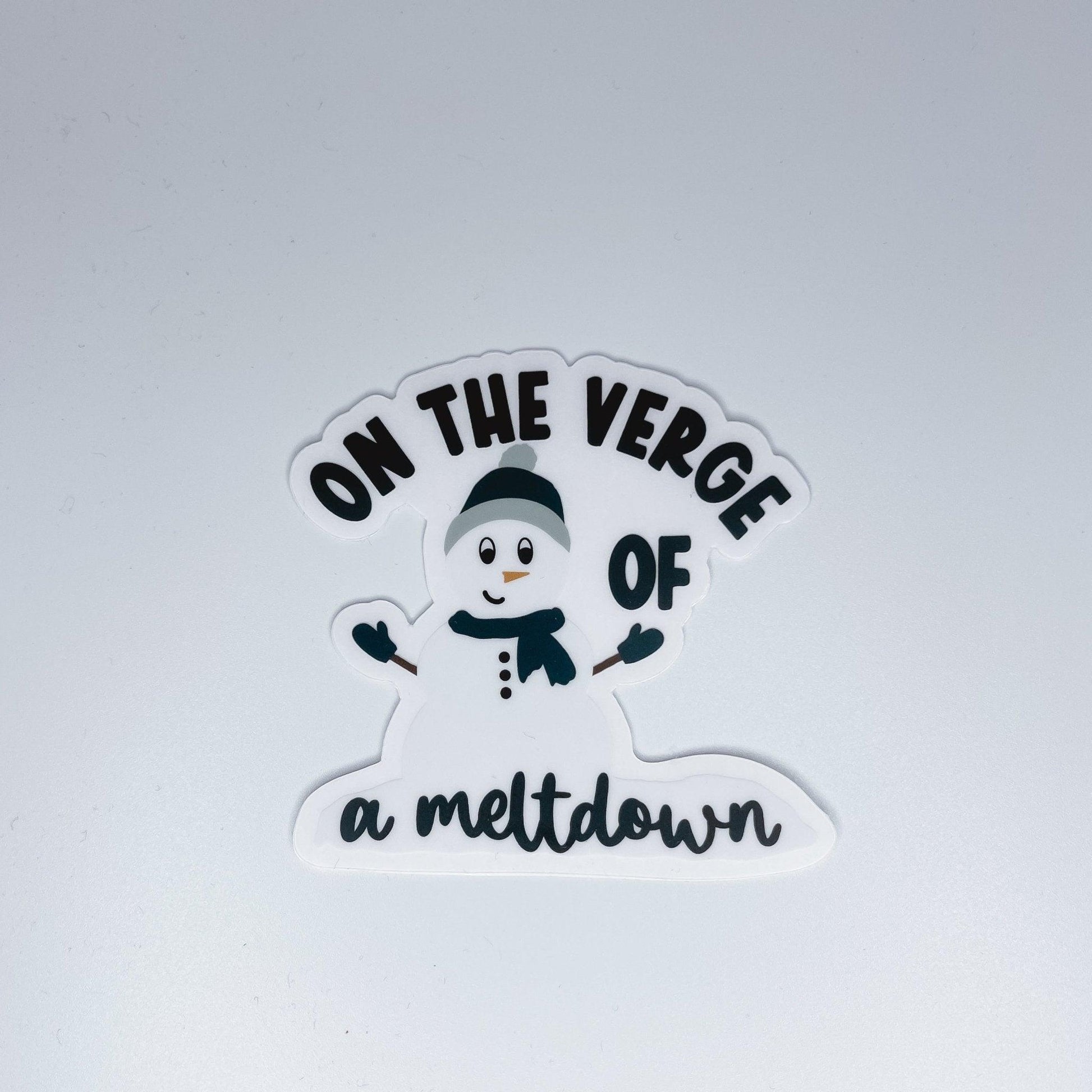 Meltdown Sticker - Sunshine Soul MD