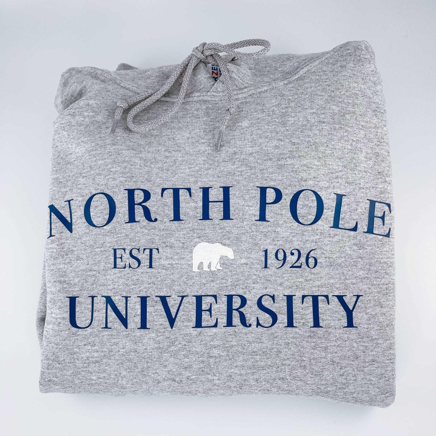 North Pole University Hooded Sweatshirt - Sunshine Soul MD