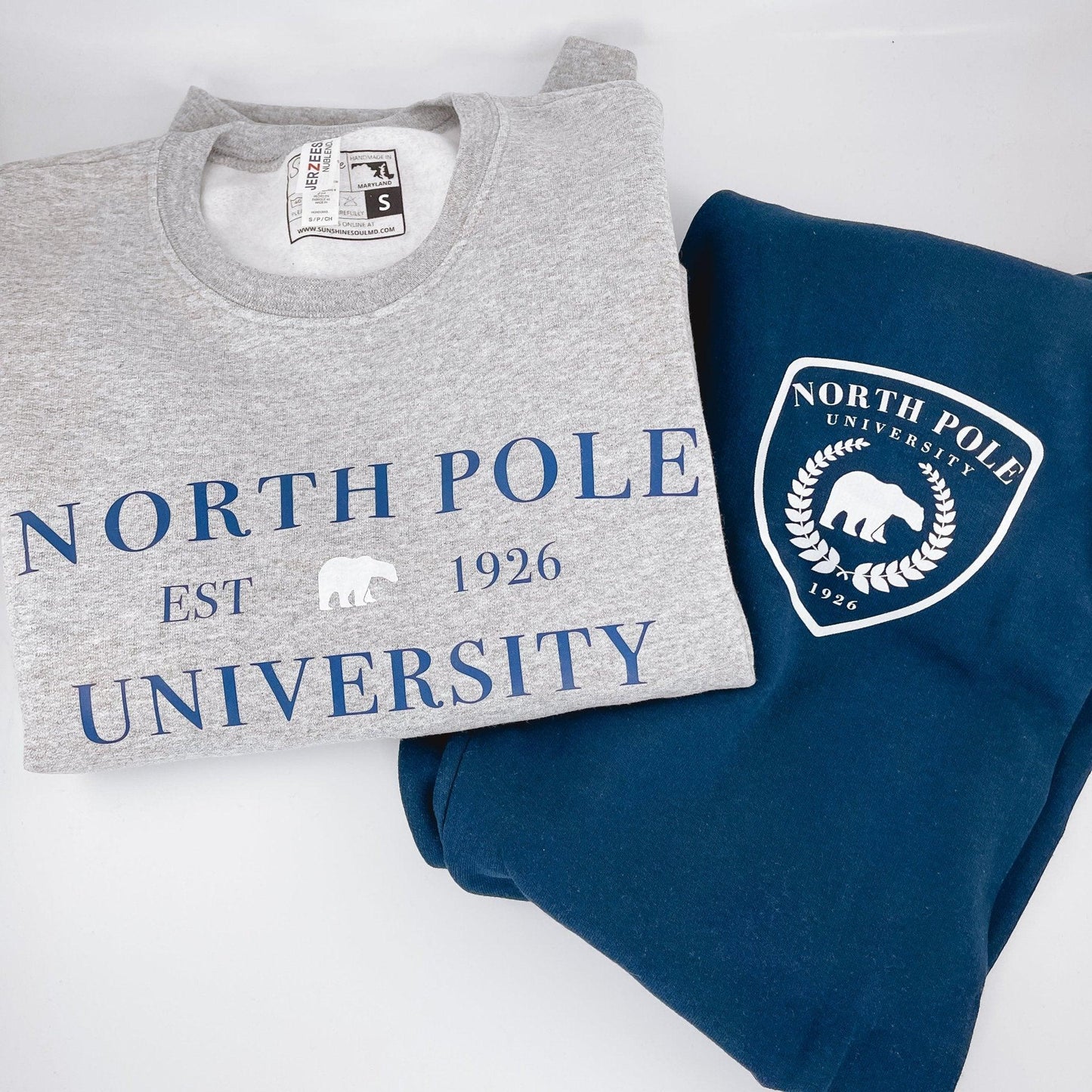 North Pole University Sweatshirt - Sunshine Soul MD
