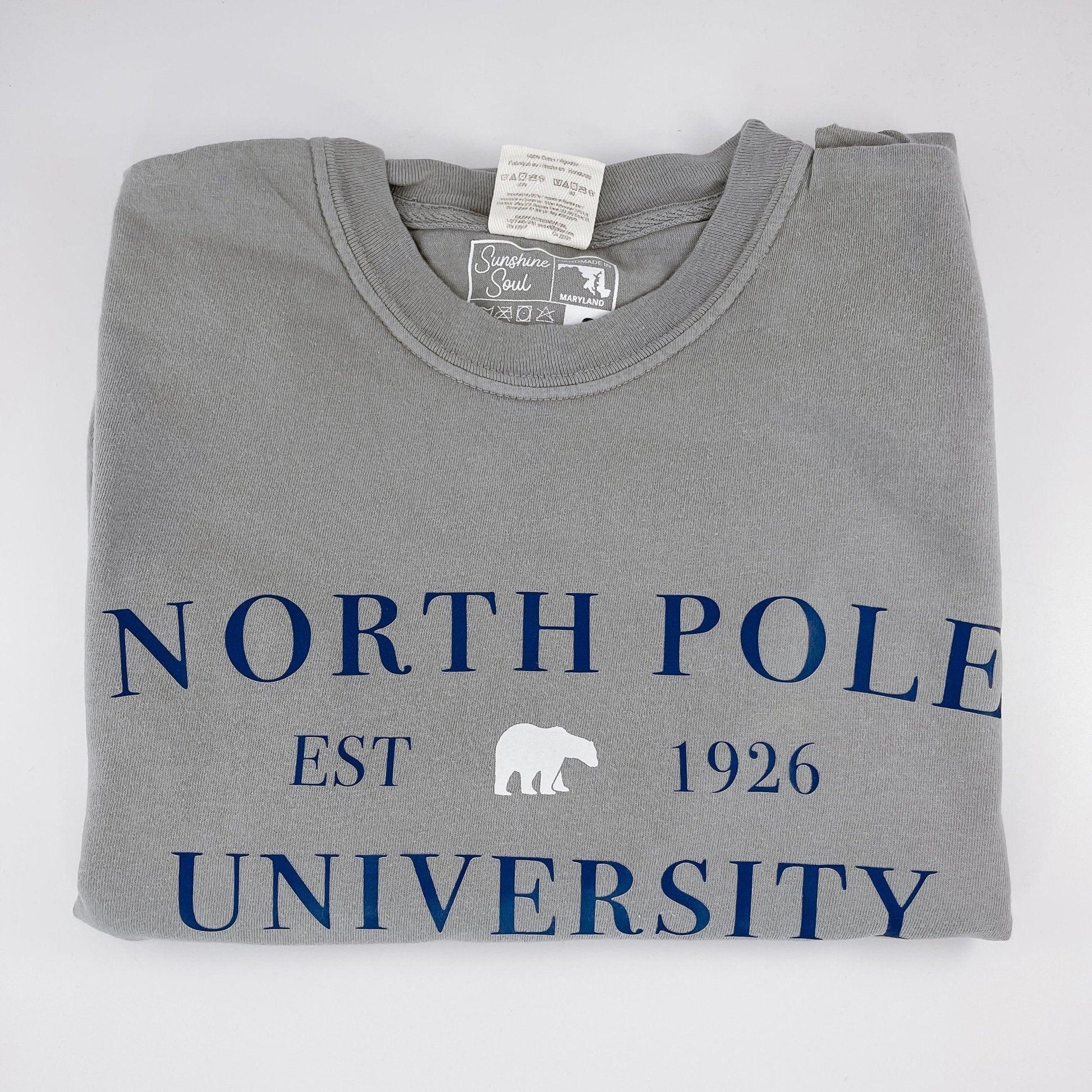 North Pole University T-Shirt - Sunshine Soul MD